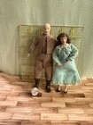 Dh Miniature 1 12 Handcrafted Vincent catherine Beauty beast Porcelain Dolls