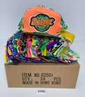Vintage 1989 Baseball Balzac Balloon Snap Back Cap Dealer Shipper Case Of 24 Hat