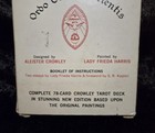 Aleister Crowley Vintage Thoth Tarot Deck Green 1983  White Box Harris Complete 