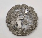 Rawcliffe Pewter Fairy Crystal Vintage 1989 Potpourri Lid Cover Decor Magical 80