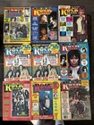 Vintage 36 Rock Magazine Lot Hit Parader Rock Scene Creem Very Good Condition
