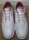 Nike Jordan Adg 5 Mens Golf Shoes  Fq7874-101  New  Us Mens  White   Red