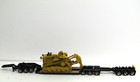 Diecast Masters 1 50 Custom Black Xl 3x3x3 Lowboy Trailer W d11r Load No Box