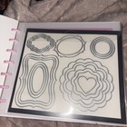 Crafter s Companion Template Library Violet Recipe Cards   Metal Dies