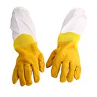 Breathable Bee Beekeeper Gloves Sheepskin Gloves  Ventilated Mesh  Beekeeping