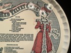 Miss Marys Red Velvet Cake Plate 1983 Royal China 11 5  Recipe Victorian Ceramic