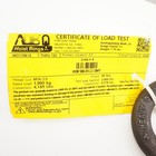 Adb Heavy Duty Hoist Ring 34614  Rated Load 8 378 Lb Proof Tested M16-2 0 New