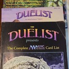 The Duelist Mtg Wizards Of The Coast  2- 9 Plus Complete Card List Magic