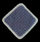 Set Of 3 Cotton Dishcloths  Washcloths  Handmade  8  Square   Free Shipping 