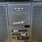 Vintage Sharp The Searcher W Gf-808s Radio Cassette Player Retro Rare Used