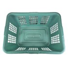 Vintage Rubbermaid Laundry Basket 2965 Teal Green 1 25 Bushel Made In Usa