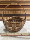 Antique Miniature Tennessee Rib-type Woven-splint Diminutive 5    Tall Basket