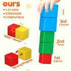 Magnetic Blocks 32pcs Magnetic Building Blocks For Toddlers Age 3-5 Magnet Cubes