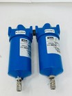 Parker Filtration 400794 Doubled 1 2 Npt Coalescing Filter Housing W Drain Valve