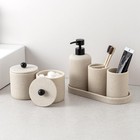 Haocoott Bathroom Accessories Set  6 Pcs Modern Bathroom Accessory Set With 15 2