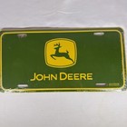 John Deere Green Yellow Metal License Plate Sign Licensed Product Sealed Usa