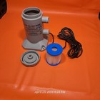 Edou 530 Gph Above Ground Pool Cartridge Filter Pump Kit With Filter And Hoses