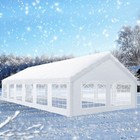 20x40 Heavy Duty Party Tent With 8 Removable Sidewalls Outdoor Commercial Canopy