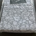 Laura Ashley Standard Pillowcase Set 2 Heirloom Ditzy Floral 100 cotton Gray New