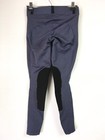 Kerrits Womens Small Riding Tights Knee Patch Blue Black Print Usa Made