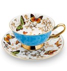Bone China Butterfly Tea Cup