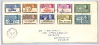 British Antarctic Territory 1963 Stamps  10  Cover  signy Island  1968 Cds Zk257