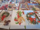 Lot Of 34 Vintage Christmas Cards New With Envelopes paralyzed Vets hallmark Mix