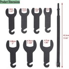 43300 Pneumatic Fan Clutch Wrench Removal Tool Kit Fits Ford chevrolet chrysler