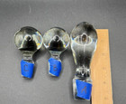 Clear Glass Stopper For Decanter - Replacement - Oval   Round - 3 Available