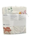 Twin   Xl Twin Sheet Set Microfiber Room Essentials Mushrooms   Insects Design