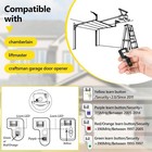 2 Pack Garage Door Opener Remote For Liftmaster Chamberlain Craftsman 