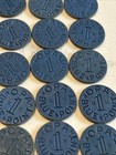 Blue Opa Wwii Ration Token  world War Two Ii Office Price Administration Tokens 