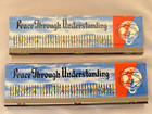 New York Worlds Fair 1964 -1965 Matchbook Set Of 2 Oversized In Mailing Box 