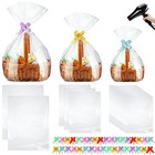 Pcs 3 Sizes Shrink Wrap Bags For Gift Baskets 20  X 28  16  X 24  14  X 18  100