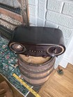 Vintage 1952 Zenith Deluxe Brown Bakelite Owl Eyes Tabletop Tube Radio