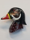 Wood Duck Lapel Pin Made From Painted Wood 
