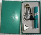 Vtg Towle Sterling Silver Perfume Bottle And Accessories With Box Unused
