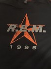 Gildan R e m  1995 Star Graphic Black T-shirt Rock   Pop Band Tee 2xl