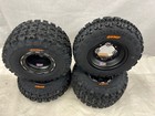 Dwt G3 Black Beadlock Front Rear Wheels Sunf A027 Tires Suzuki Ltr450 Ltz400 400