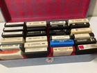 Lot Of 24 Vintage 1970s Mostly Christian 8-track Tapes - Untested Case Included