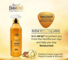 Smooth Diamond Gold Lotion And Face Cream 2 In 1 Set 