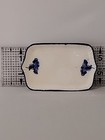 Mini Ceramic Windmill Teaset Tray Delft Blue white Miniature Vtg Taiwan Set Of 9
