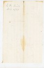 1868 Antique Kingston Ulster County New York Handwritten Sheriff Letter Brill