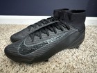 Nike Mercurial Superfly 10 Elite Fg Black Soccer Cleats Men Size 6 5 Fq1454-002