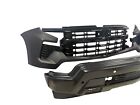 For 2022-2024 Chevrolet Silverado 1500  Front Bumper Kit   Black Steel  W  Hole