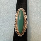 Vintage Fred Harvey Era Maisel   s Trading Post Sterling Turquoise Ring Sz 6 5