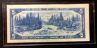 1954 Canada Five Dollars  Banknote Bank Of Canada Banque Du Canada  Enn Coins