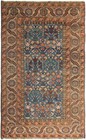 5x7 Rare Antique Traditional  Rug  Blue 160cm X 213cm C  1870