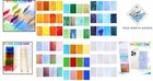 Rectangular Stained Glass Sheets Pack For Home Decoration And Art Projects