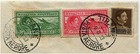 Albania  Air Mail  Annuls Tirane Posta Aerore  1933  3 Stamps  2 Air Stamps    M